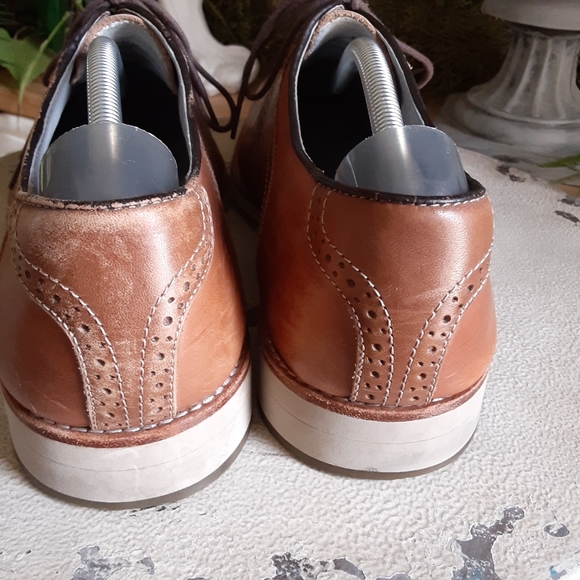 Johnston and Murphy,  FLEX SYSTEM, SHEEPSKIN, Size 11 M, Brown & Tan Saddles - Picture 5 of 13